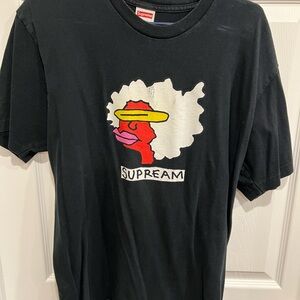 Black Supreme Graphic T-Shirt size Large